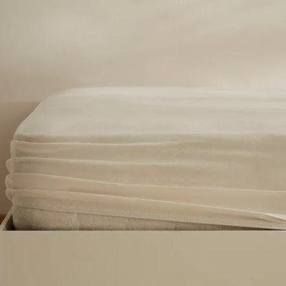 Housse de matelas Jersey Karaca Home, 160x200+30 cm, Crème
