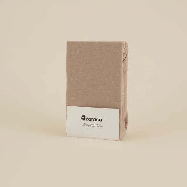 Housse de matelas Jersey Karaca Home, 180x200+30 cm, Beige