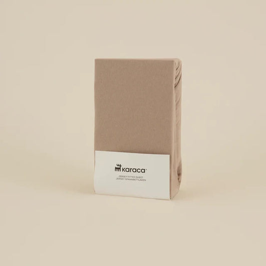 Housse de matelas Jersey Karaca Home, 180x200+30 cm, Beige