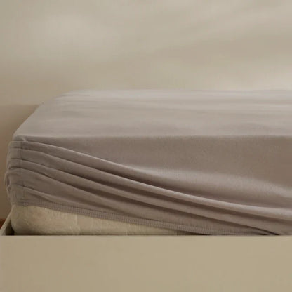 Housse de matelas Jersey Karaca Home, 200x200+30 cm, Gris