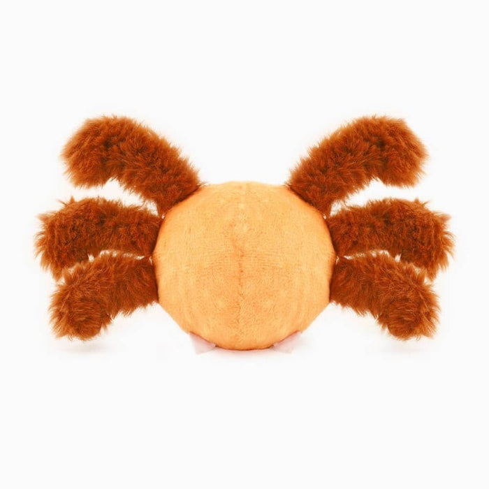 Hugsmart Products Inc dog toys Howloween Night Brown Spider Ball Dog Toy