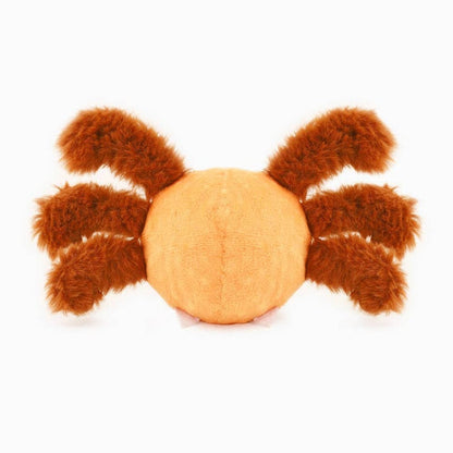 Hugsmart Products Inc dog toys Howloween Night Brown Spider Ball Dog Toy