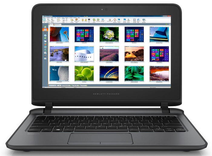 HP ProBook 11 G1 Touch Screen Laptop - 5th Gen Intel Core i3-5005U (2.0 GHz), 8 GB Ram, 500 GB HDD, WebCam, Intel HD Graphics 5500, 11.6", Windows 10 Pro 64-Bit - Grade A - Coretek Computers