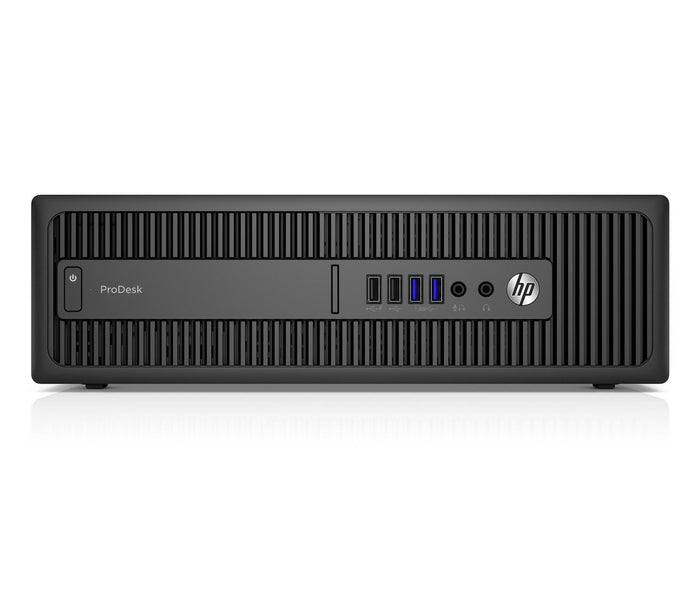 HP ProDesk 600 G2 SFF Desktop - 6th gen Intel Core i3-6100 3.70GHz 8GB RAM Win 10 Pro Keyboard & Mouse - Coretek Computers