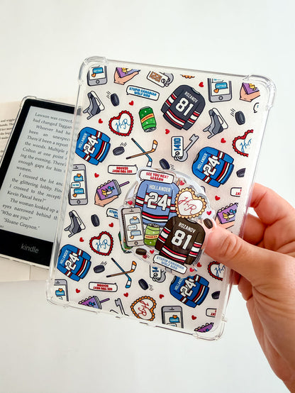 H.R. Kindle Case and/or Bookmark [Combined Listing] – Bookish E-Reader Cover