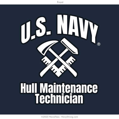 "Hull Maintenance Technicians" Tee | Navy