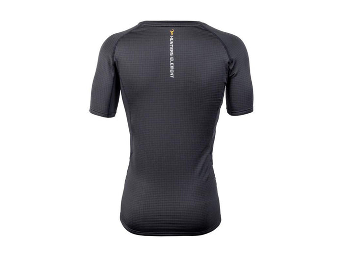 Hunters Element Mens Core+ Short Sleeve Thermal Base Layer | Black