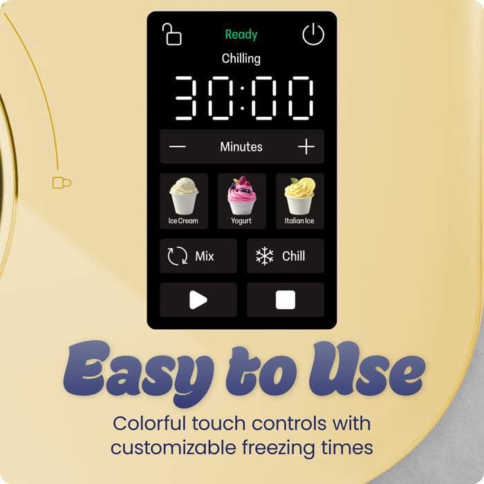 Iceman Trio™ Ice Cream Maker - Butter
