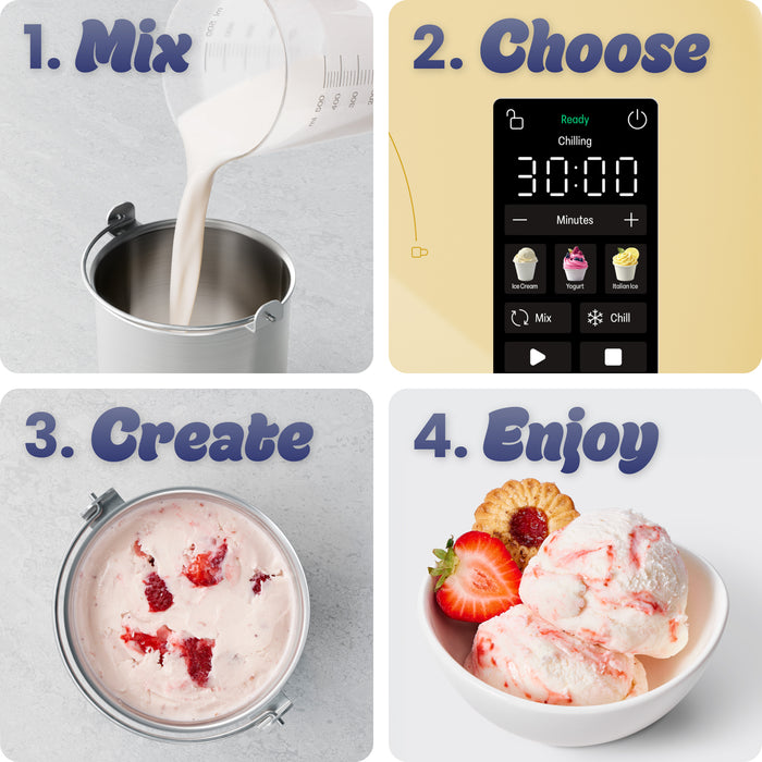 Iceman Trio™ Ice Cream Maker - Butter
