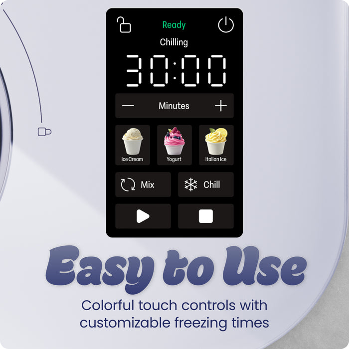Iceman Trio™ Ice Cream Maker - Lavender