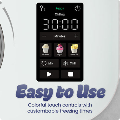 Iceman Trio™ Ice Cream Maker - White