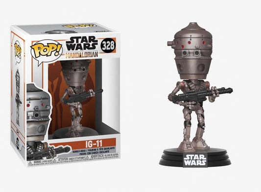 Ig-11 Pop Star Wars The Mandalorian Bobblehead