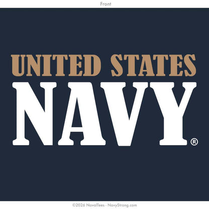 "Into The Break" Tee | Navy
