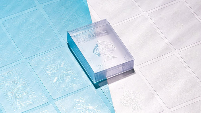 Invisible AQUA Playing Cards by MPC Playing Cards by MPC