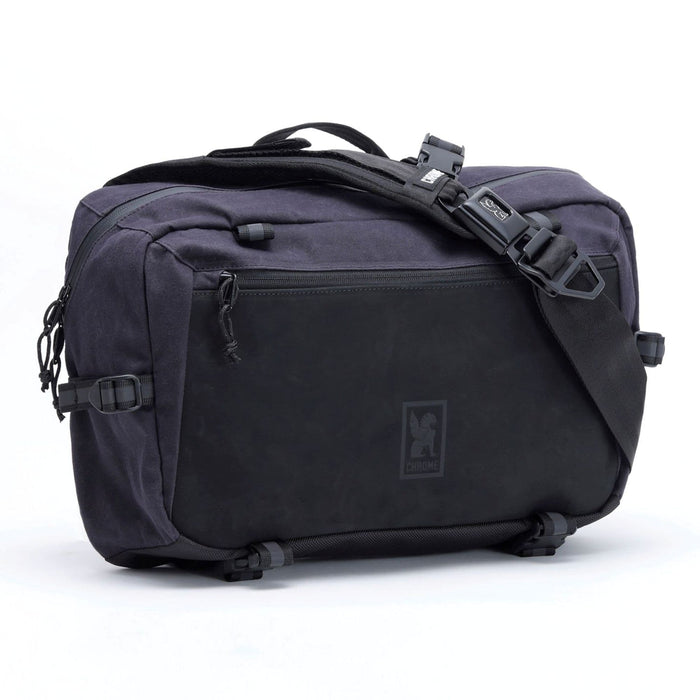 The Kadet Max in Black Canvas Leather #color_black canvas leather
