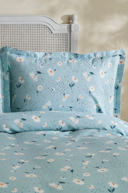 Karaca Daisy, Ensemble en Piqué 100% Coton, Simple, Menthe