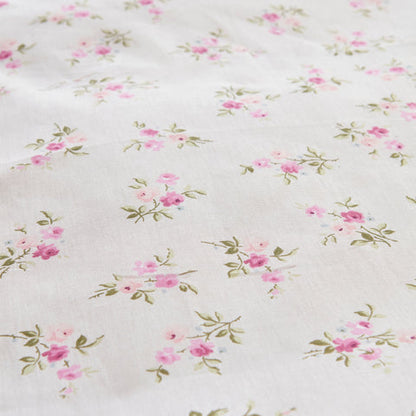 Karaca Glen, Ensemble de Housse de Couette 100% Coton, Simple, Rose