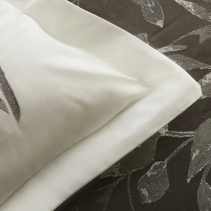 Karaca Home Gardenia Set de Mariage 8 Pièces Anthracite