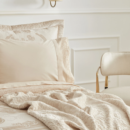 Karaca Home Valeria Queen, Ensemble de Dot 8 Pièces, Or