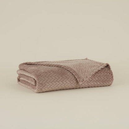 Karaca Leaves, Couverture, 130x150cm, Gris