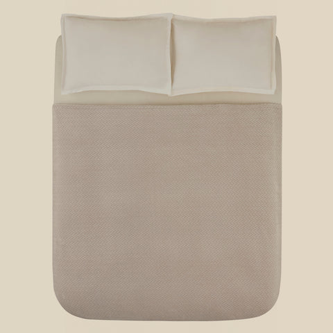 Karaca Leaves, Couverture, Double, Grise