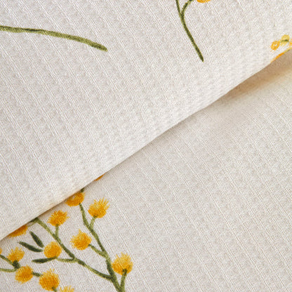 Karaca Loretta, Ensemble en Piqué 100% Coton, Simple, Jaune