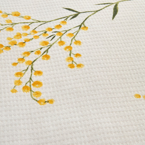 Karaca Loretta, Ensemble en Piqué 100% Coton, Simple, Jaune