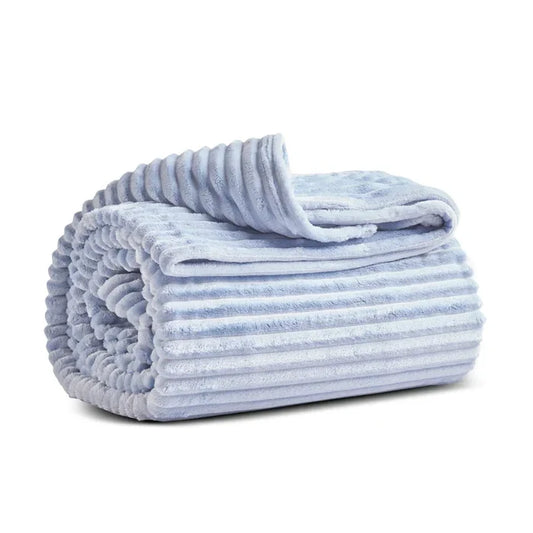 Karaca Ruby Stripe, Couverture TV Wellsoft, Bleu