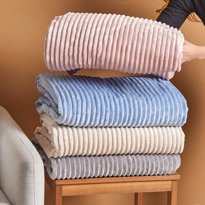 Karaca Ruby Stripe, Couverture TV Wellsoft, Bleu
