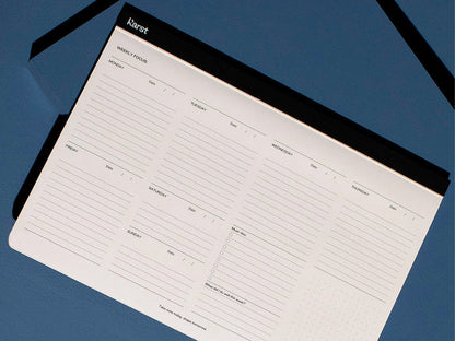 Karst Stone Paper Weekly Desk Pad