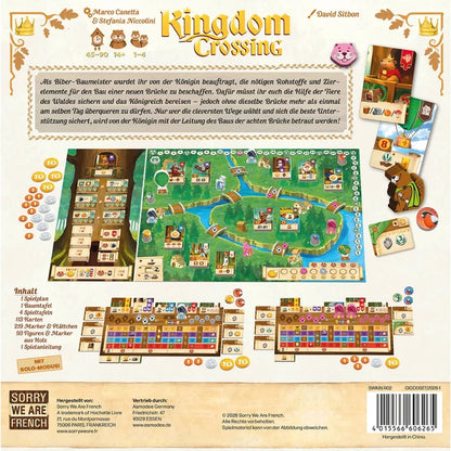 Kingdom Crossing - Strategisches Planungsspiel für erfahrene Familien