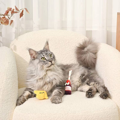 Hugsmart Products Inc Cat Toys Kitten Party Vineyard Delight Cat Toy Set - 2 Pc