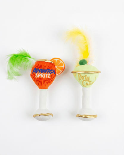 Kitty Cocktails Fun Cat Toy Set - 2 Pk