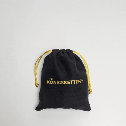 Königskette 2mm breit - 925er Silber - vergoldet
