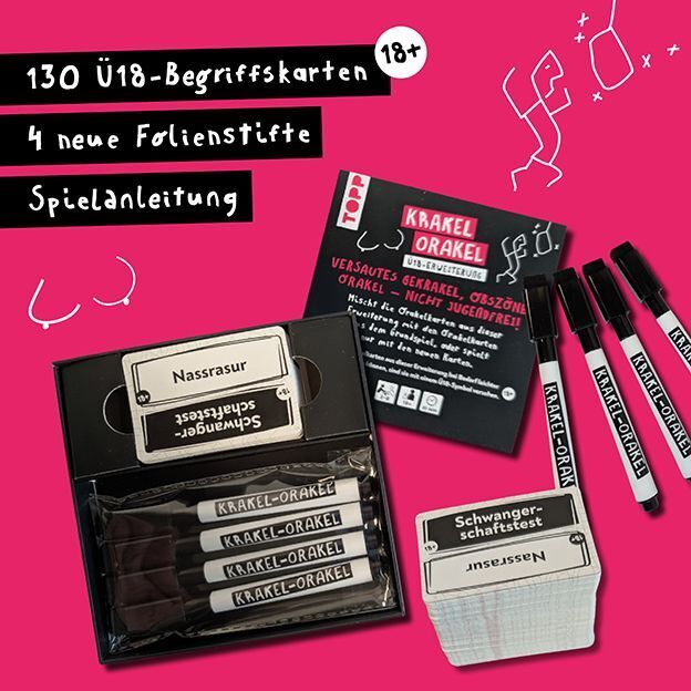 Krakel-Orakel Ü-18 Erweiterung - Neues Gekrakel, jetzt extra heiß