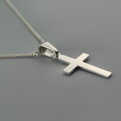 Kreuzanhänger silber - 925er Silber (401)