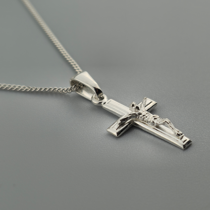 Kreuzanhänger silber - 925er Silber (402)