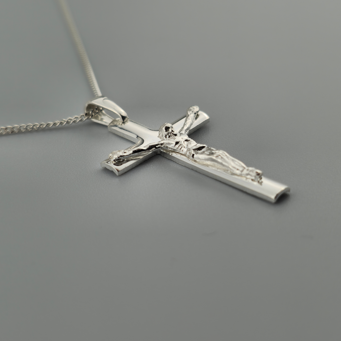 Kreuzanhänger silber - 925er Silber (404)