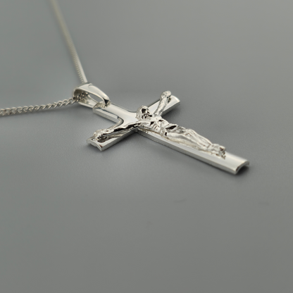 Kreuzanhänger silber - 925er Silber (404)
