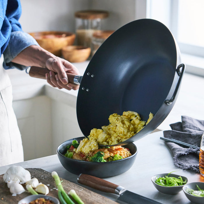 CC009392-001 - Kyoto KYOTO WOK, BLACK - 35CM - Product Image 2