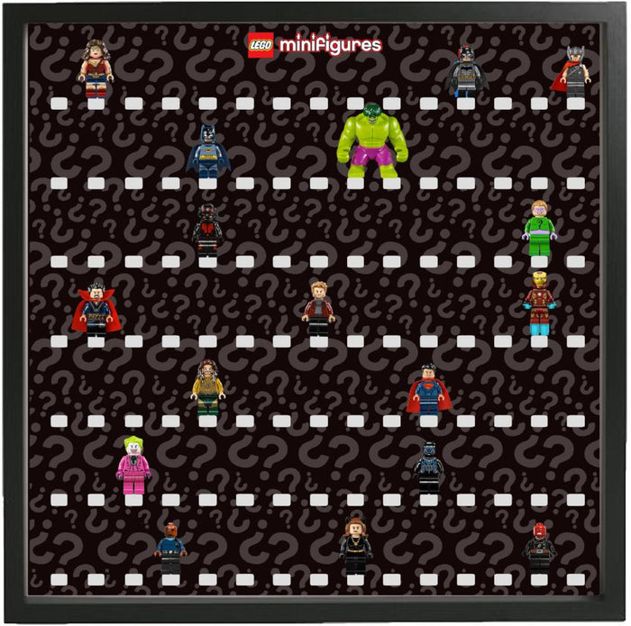 Large Frame for Lego® Minifigures Black Series