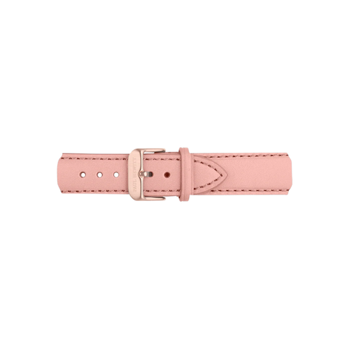 Leder Uhrenarmband Roségold Aurora 20 mm