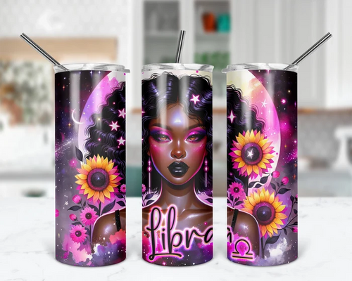 Libra Girl – Portrait | 20 oz Tumbler