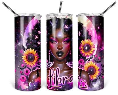 Libra Girl – Portrait | 20 oz Tumbler