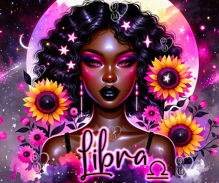 Libra Girl – Portrait | 20 oz Tumbler