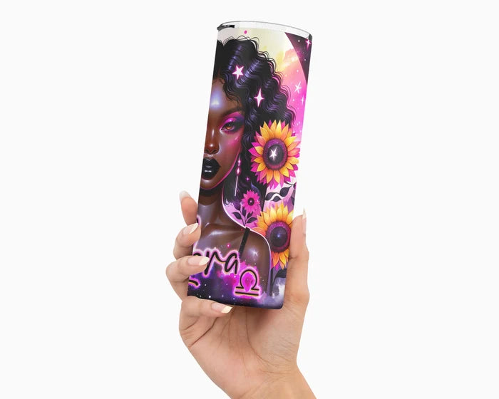Libra Girl – Portrait | 20 oz Tumbler