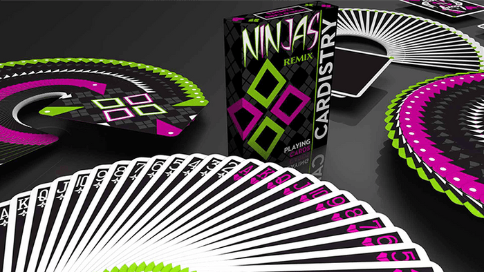 Limited Edition Cardistry Ninjas Remix Playing Cards by De'vo