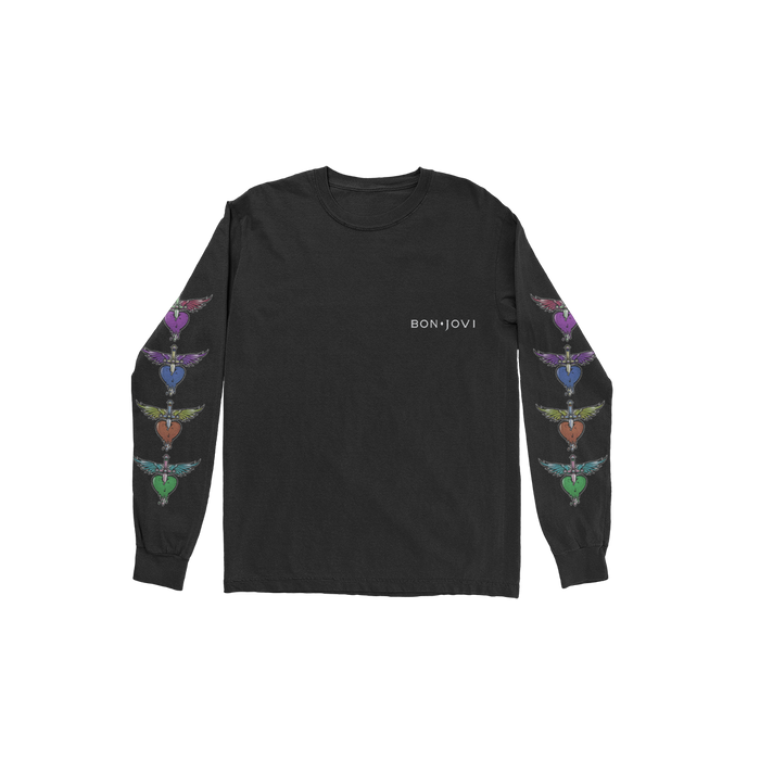 Living On A Prayer Longsleeve T-Shirt Front