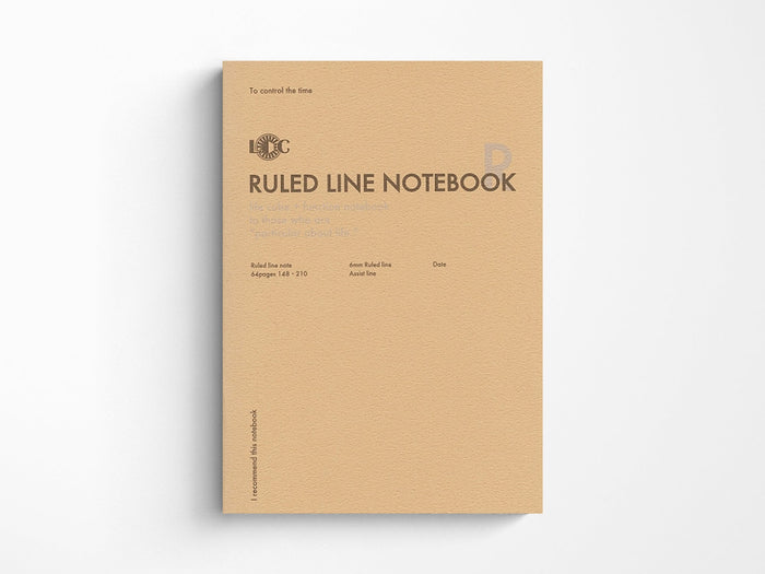 Luddite A5 Notebook - Ruled Pages