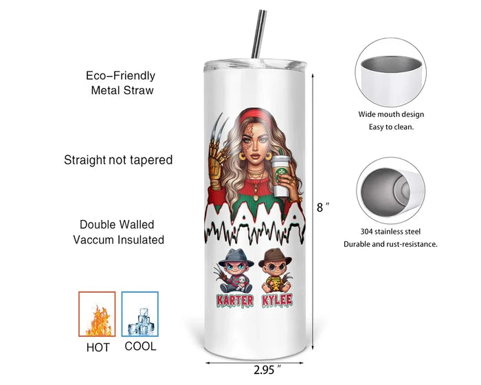 Mama Freddy | Personalized 20 oz Tumbler